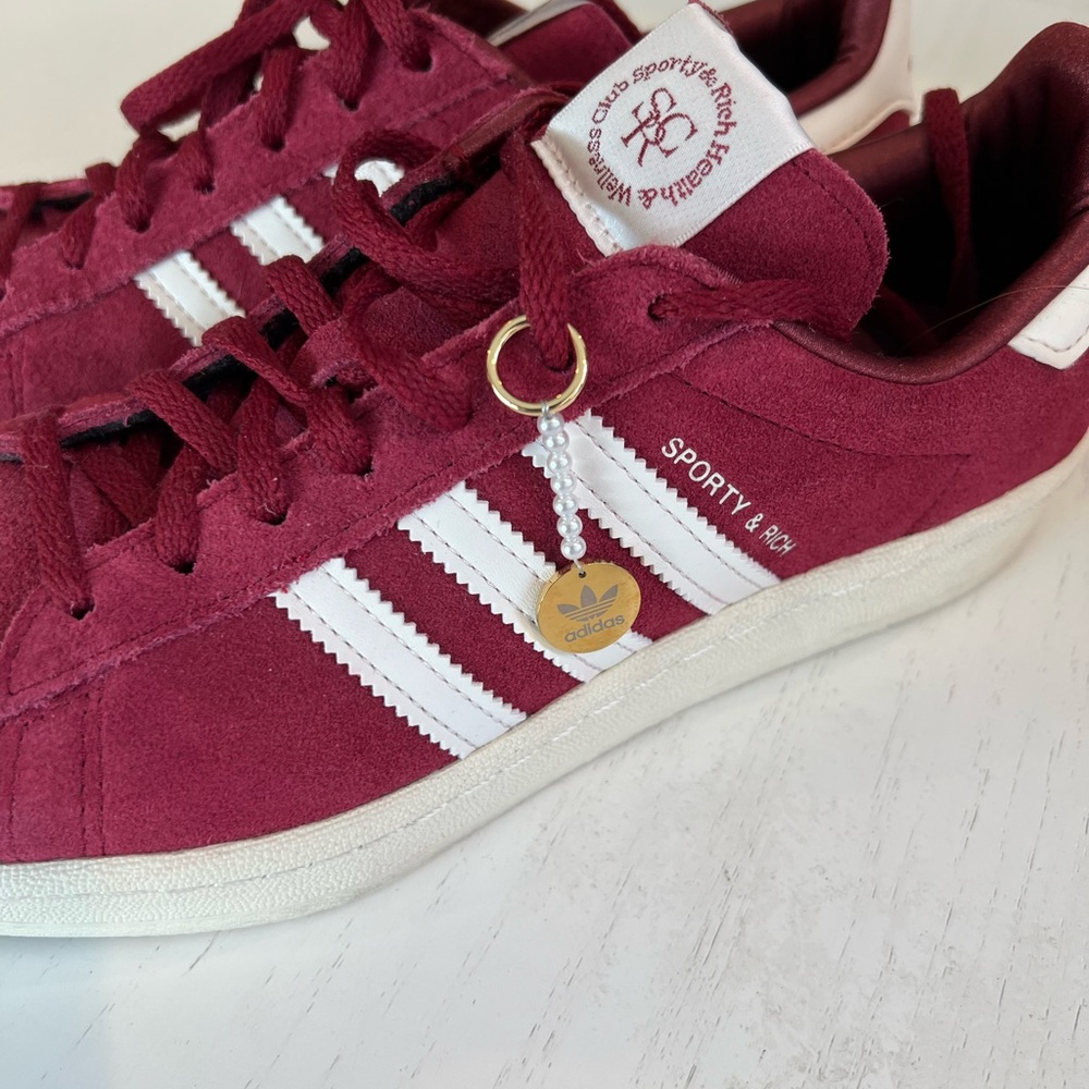 Campus 80s "Sporty & Rich - Merlot Cream" sneakers